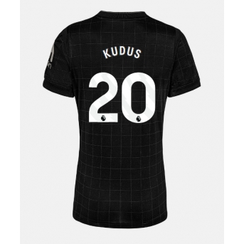 Billige Fotballdrakt Tottenham Hotspur Mohammed Kudus #20 Replika Bortedrakt Dame 2025-26 Kortermet